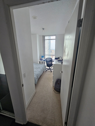 Bedroom - 25 Carlton St. - 2 Bedroom, 1 Bathroom Apartment - Lease for 1 Fully Furnished Bedroom