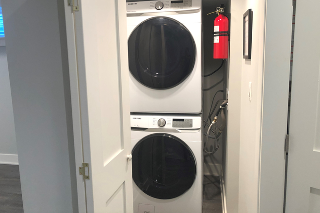 Full-size In-unit  washer & dryer - NEWLY CONSTRUCTED, Large 2-Bedroom Apartment in AU Park