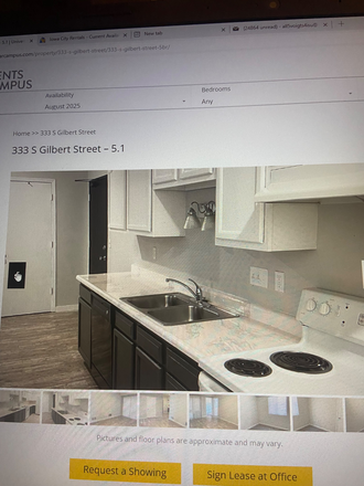 Kitchen - Room available, 5 bedroom apartment, close to campus! Sublease beginning 8/1/25