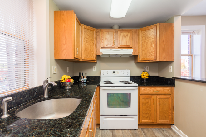Kitchen - 2 bedroom, 2 bath, apartment close to Homewood campus