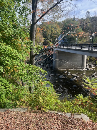 View from back porch - Large Two Bedroom Apartment Woodstock Village VT