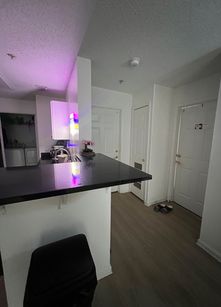 This is the view of the bedroom wing. It’s what you see from the door if you look slightly left. The kitchen and laundry are also visible. - Courtyards at UMD