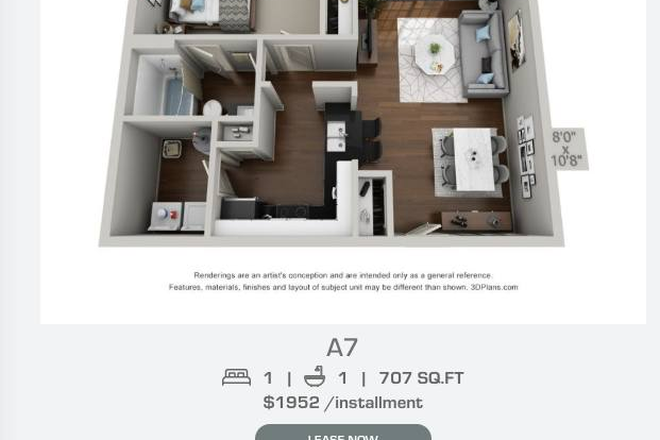 Floor Plan - Wabash Landing Apartments