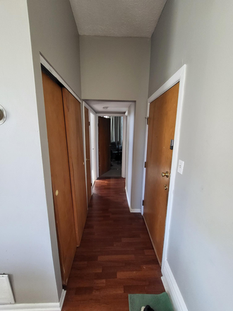 Hallway to Bedrooms and Bathroom - 108 W Nixon St, Apt 2