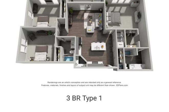 Floor Plan - The Overture Apartments
