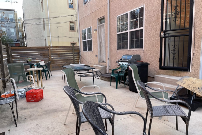 Yard - 4-bed 4-full bath apartment available for Temple University 2026-2027 school year