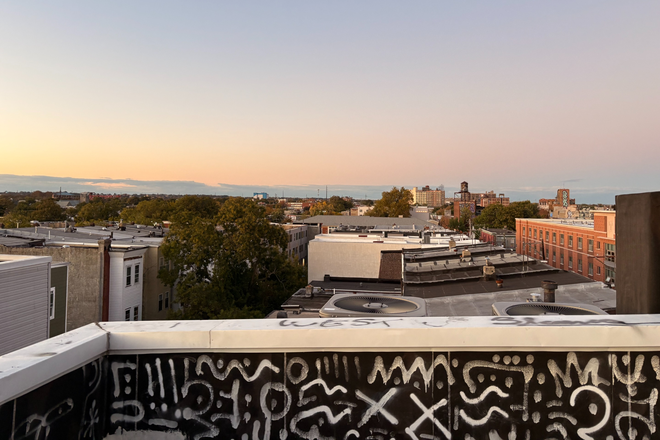 Shared Rooftop Deck View 2 - 1 Block from Campus, with a Rooftop deck and Backyard! (up to 3 units available!) Apartments