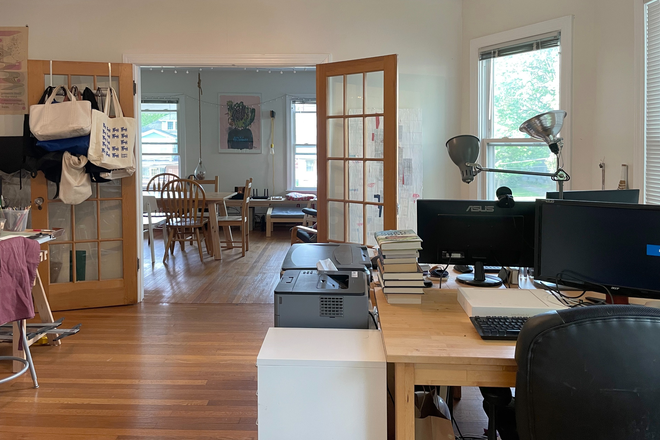 Dining Room, Office, Flex Room - 2 Bedroom Apartment in the West End, Hartford - Near West Hartford line; $1500/mo.