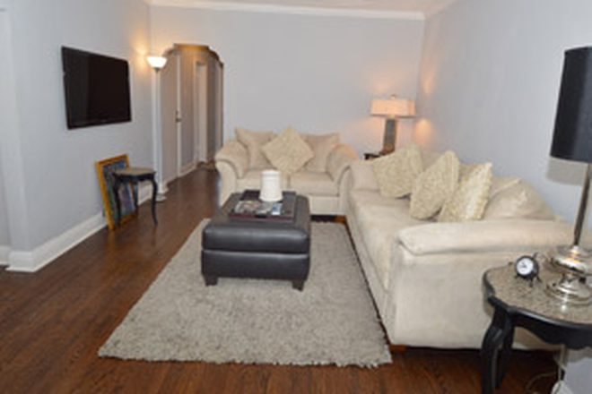 Living Room - Furnished 2 Bedroom Apartment