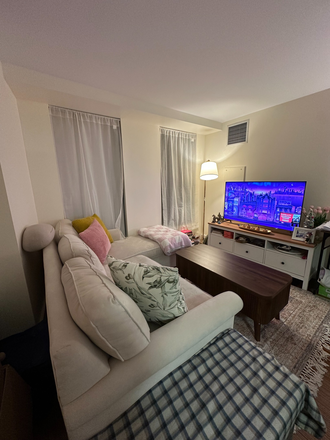 Living room - Sunny Fully Furnished 1 Bedroom in OWA (Accessible Friendly)