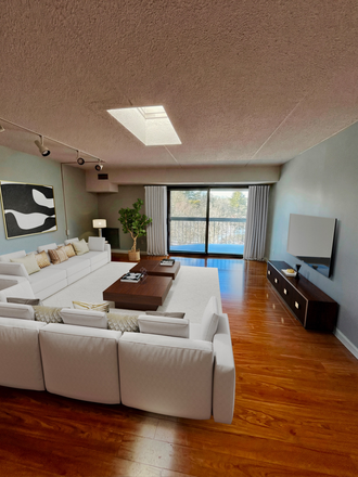 Living room - Bright 3BR/2 Bath Penthouse