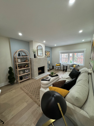 Living room - Monthly Room for Rent Near Campus (furnished)/#1 of 2 rooms Townhome