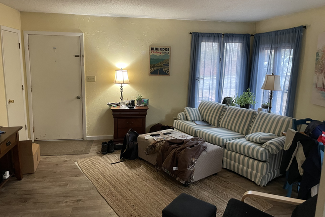 Living Room Facing front door. - Grand Blvd Duplex