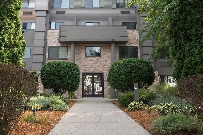 Both bedrooms are on upstairs floor. Split level apartment with kitchen, living room, and half bath on first level - The Oaks Apartments