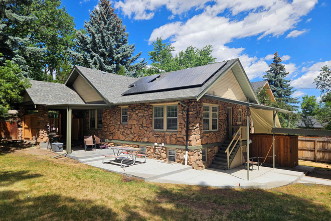 Backyard with patio - University Hill Duplex | Two 2BR Units Available | All Utilities Included