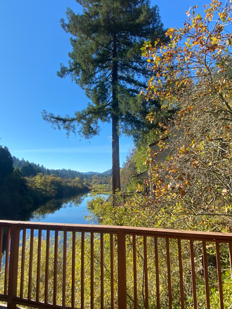 Deck - Live and study on the Russian River!