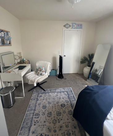 Bedroom Decorated - University Park Apartments