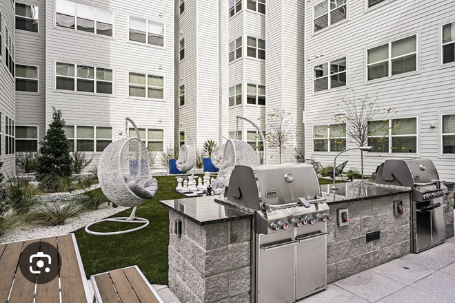 Outside patio - Park Place at Tampa Apartments