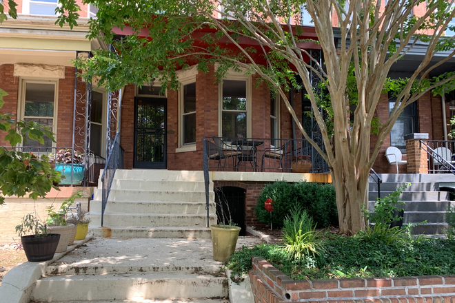 Front of home - Gorgeous semi-furnished 4 BR/3.5 BA Victorian Rowhouse in the Center of DC!