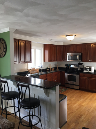 Kitchen, has everything but a coffee maker - 1 bedroom & 1 bath in owner occupied 4 BR 2 1/2 bath townhouse