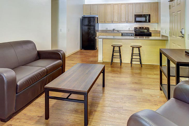 Living room/kitchen - 4 Bed - 2 Bath VDC Room, Private Bed/Shared Bath for Summer 2025