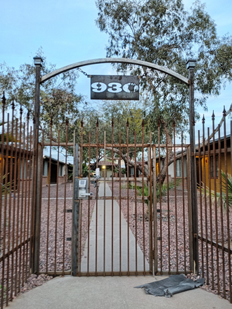 Front gate - 930 N. 7 Th Avenue Apartments