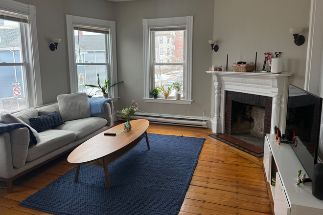 Our living room!! - 166 Hillside St Apartments