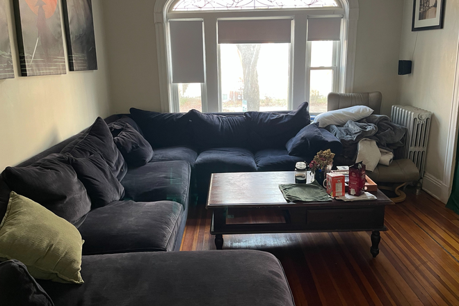 Living room - Strathmore Rd Apartment, right off green line