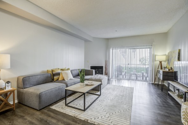 Living Room - Union Baseline Apartments