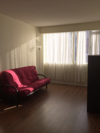 Living Room - Unit 410 - 555 Yonge St. - 2 Bed / 2 Bath - Full Unit Rental - Utilities Included - Semi-Furnished Condo