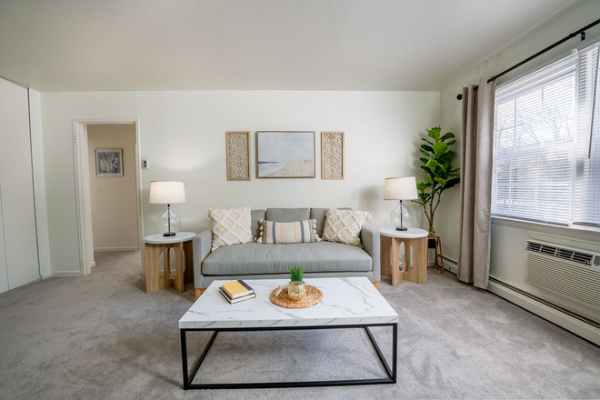 Living Room - Groton Estates Apartments