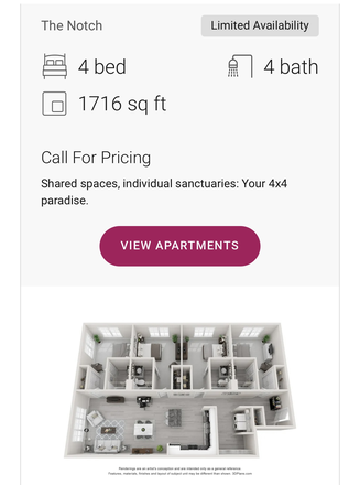 Floor plan - Alpine Commons