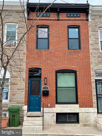 Front of Residence - 708 N. Collington - FURNISHED - 3 Blocks from JH Bloomberg - 2 ROOMS LEFT - FEMALE STUDENT ONLY