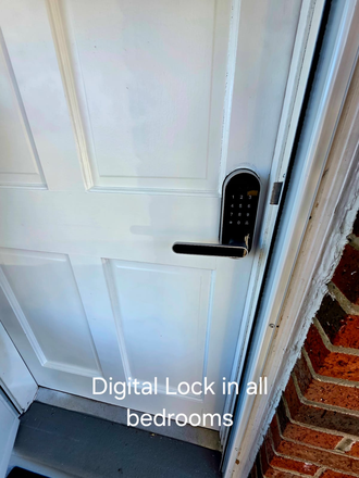 Digital Lock in every room - The Students Haven House