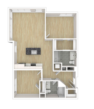 Floor Plan, unfurnished - 95 Saint