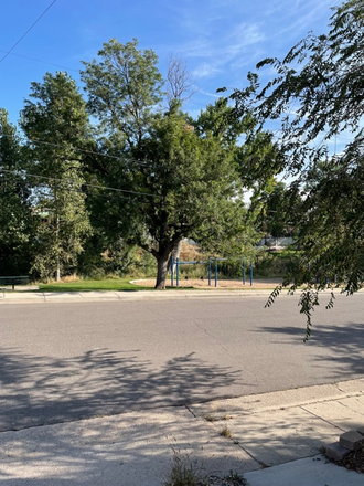 park across the street - Fully furnished 3 bedroom, 2 bathroom W/D in unit and utilities paid. House
