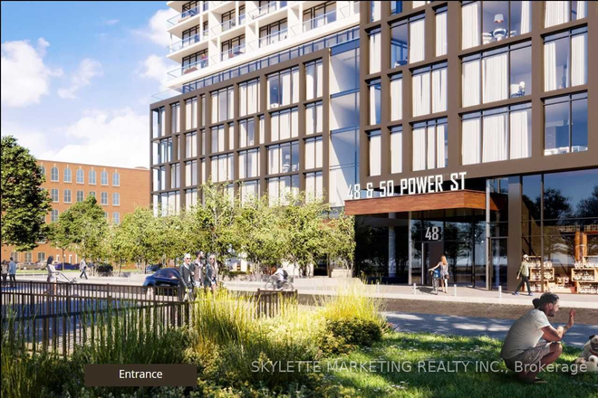 Exterior of building - 1 bedroom in 3-Bedroom Apt in amenity-filled building near St Lawrence Market/ Distillery District