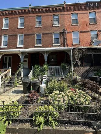 Front of building - Studio Apartment with Large Balcony in Historic Powelton Village