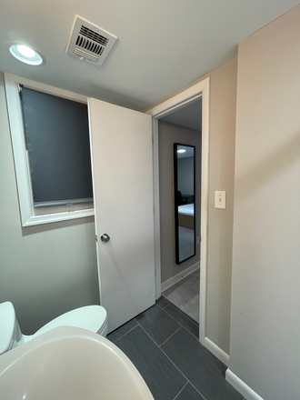 bathroom - One Master bedroom with private bath, and private entrance $1100