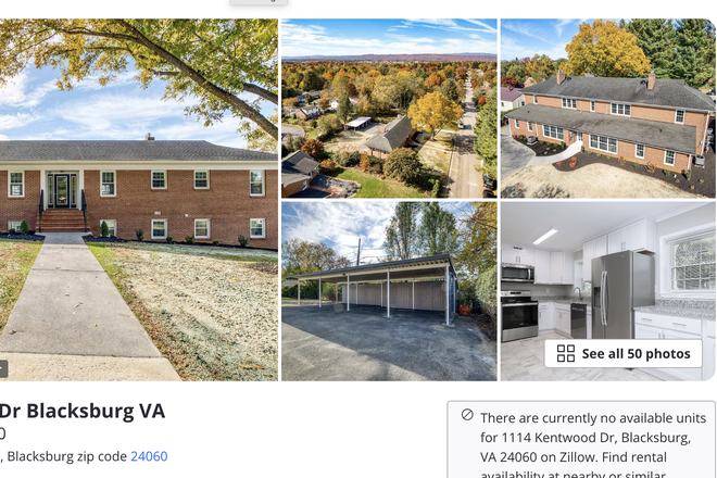 Overview on Zillow - Kentwood Drive Townhouse