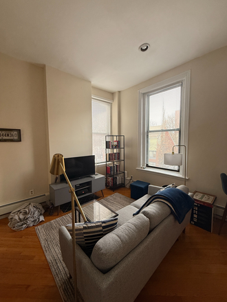 living room - Spacious 1-bedroom apartment on Shawmut Ave