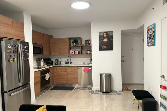 KITCHEN - Fifteen Apartments, 12 mins walking-Miller School, 2B/2B, $1250 Rent, No security deposit