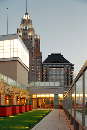 Rooftop View - 2 Gold, Luxury Building in Financial District Apartments