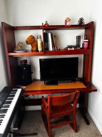 Desk and shelves included - Forest Lake Apartments