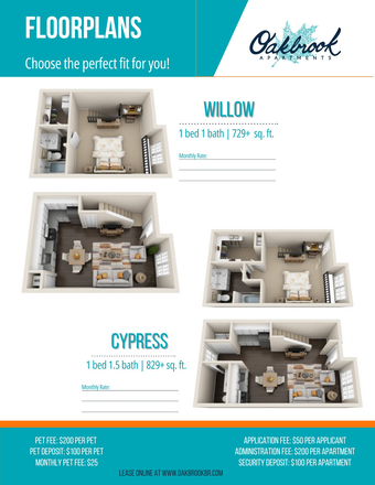 Flyer - OakBrook Apartments