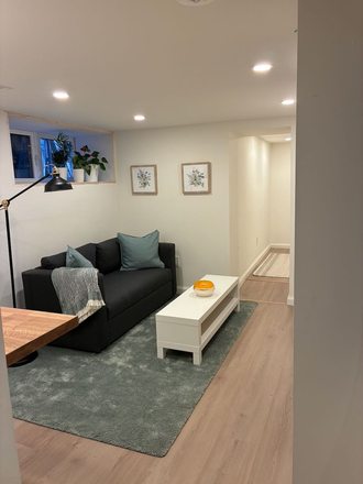 Living room - Bright, fully-furnished apartment - brand new