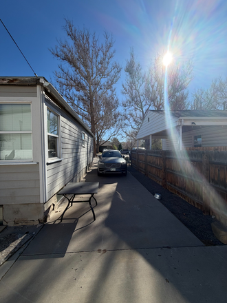 Backyard/wrap around driveway - Room on 8th street House