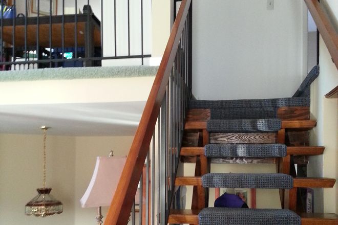 Stairs to bedroom - Furnished room in shared thome-Bloomingdale Dr-Hillsborough
