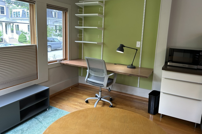 Desk/ storage cabinet - Cambridge bed/sit rm  in family home 20 min. to Harvard Sq by bus