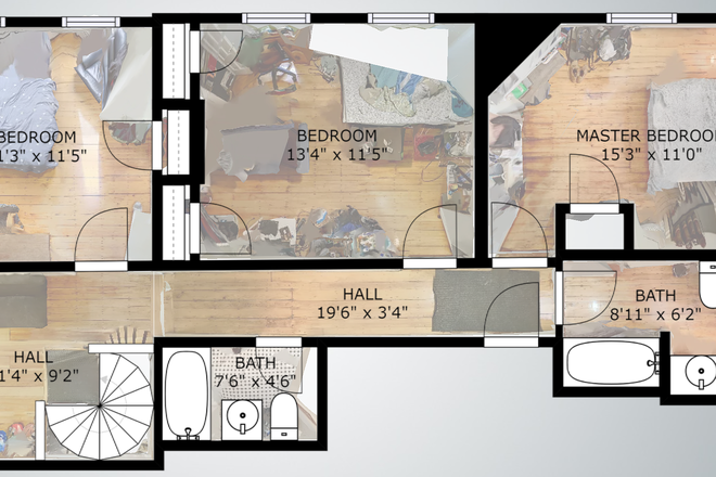 Upper Floor - Academic Year Lease: Furnished (or unfurnished) Bedrooms ~20 minute walk to MIT Condo